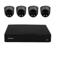 Complete camera set antraciet