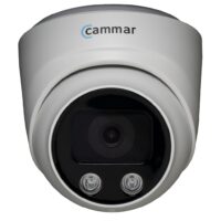 Full color beveiligingscamera met 3,6mm lens wit